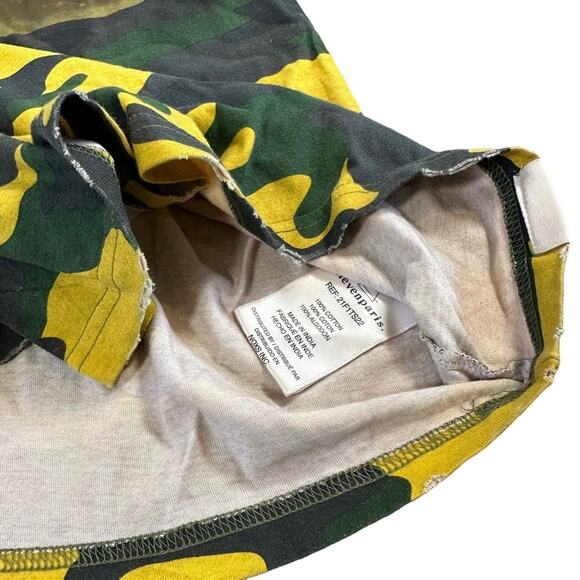 Eleven Paris Men's Two Tone Camo Short Sleeve Tee Size L $70 - Picture 7 of 9